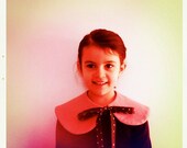 capelet - pink dot