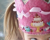 Birthday Crown: Custom Made Waldorf Style Wool Crown (DEPOSIT on Custom Work)