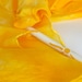 Silk and Wood Wand : Twirligig SUNSHINE  (Playsilk Streamer and Handpainted Wand)