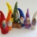 Waldorf Gnomes : Day of the Week Set (A Rainbow of Needlefelted Toys)