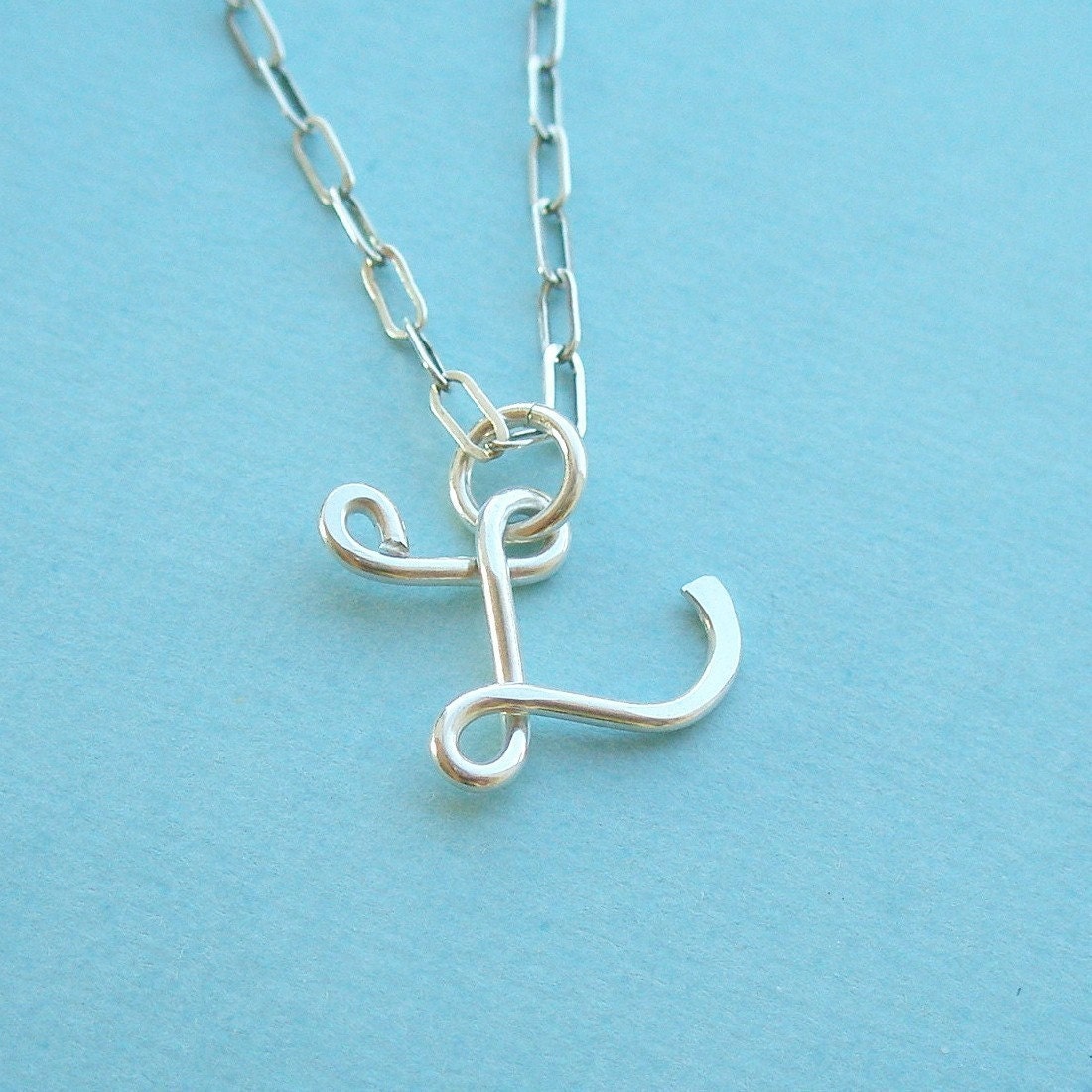 Letter L Necklace (small)