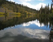 Reflection on Twin Lakes, Original Photography Print 8x10