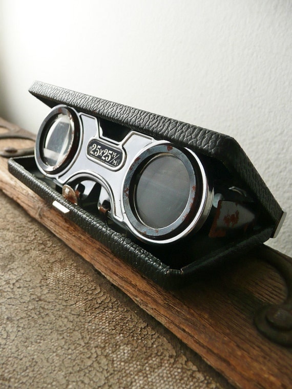 Vintage Folding Opera Glasses made in Japan by