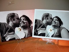 wedding photo clocks