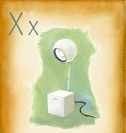 Modern Design Deck- X is for LaX - small print
