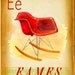 Eames RAR - Modern Design Deck Print