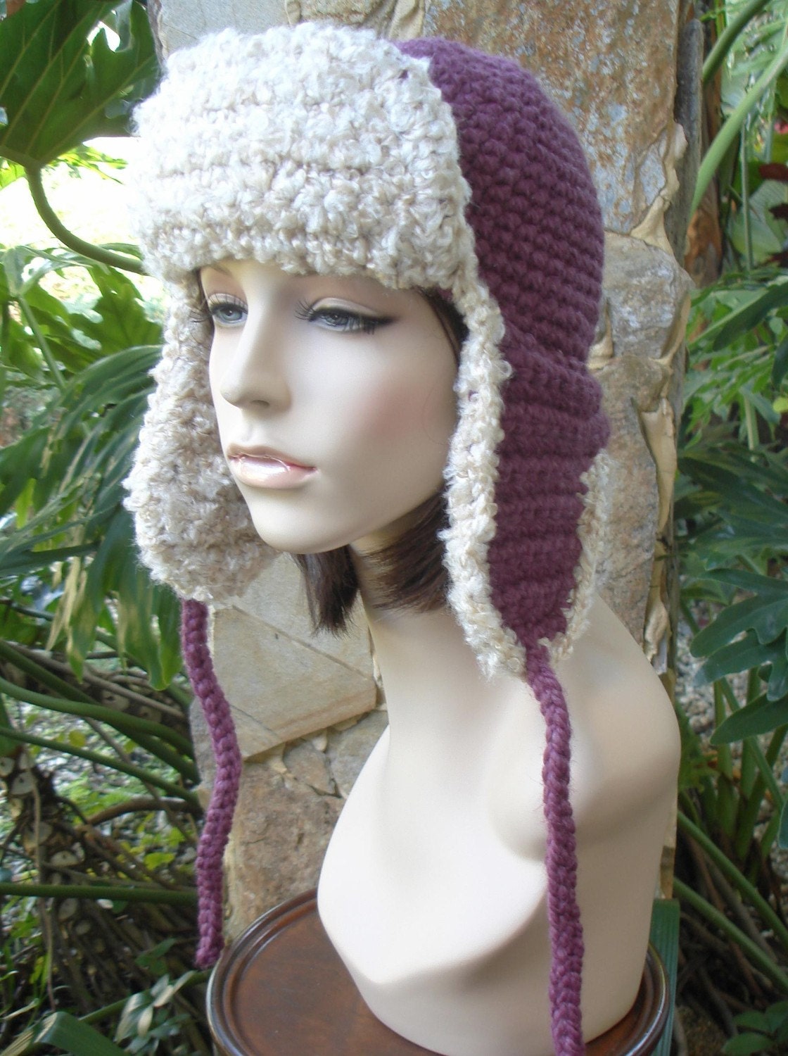 Crochet Trapper Hat