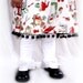 ODOD White Eyelet and Knit Leggings Custom Sized 2T to Girls 8