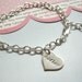 Charming Bracelet .... Personalized Hand Stamped Girls Name Charm Bracelet ...Hand Stamped Jewelry Bracelet