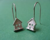 Tiny House Dangle Earrings