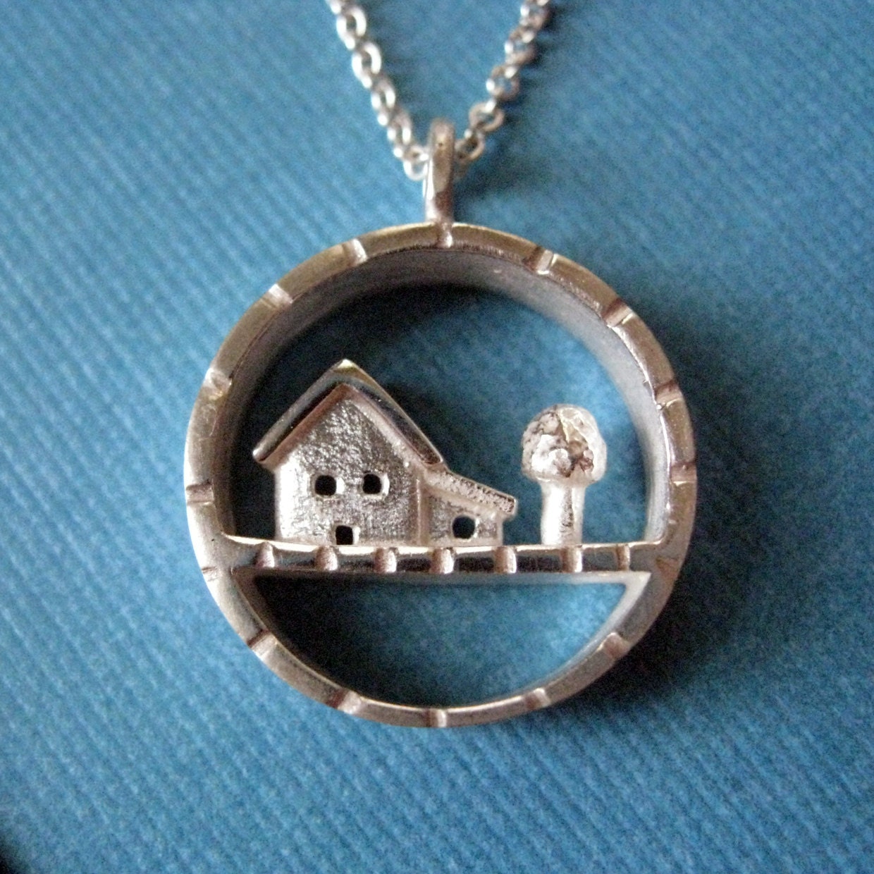 Sterling Silver Long Little Yard Necklace