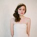 Bridal crystal, pearl and bead headband - Double band golden tiara - gold or silver - Style 147 - Made to Order - Best Seller
