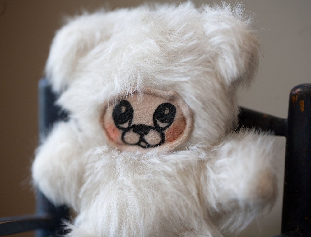 Stuffed Animal Bear White Little Teddy Plush Mini