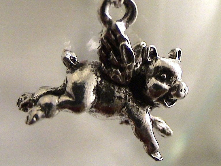 When Pigs Fly Simply Simple Earrings
