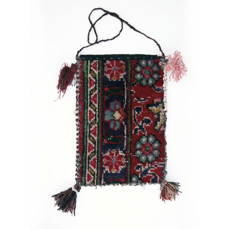 Afghanistan- Handwoven Carpet Bag, Item 6