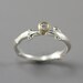 Diamond Engagement Ring - Lilac Twig - Silver Twig Ring - 18k Gold - White Diamond Ring - Branch Ring - Made to Order in Your Size