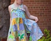 DILLYDALLY Custom Boutique Frog Dress Applique Sz 2t to 7
