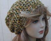 Maize Field Hippie Dread Tam Hat Slouchy Beanie wool blend