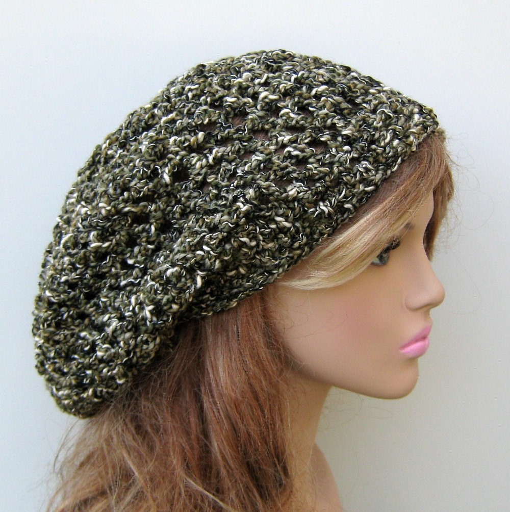 Parsley Tam Hat Hippie Dreadlock Sock Slouchy beanie dread cotton blend