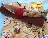 Cloth Pirate Map for Imaginary Play