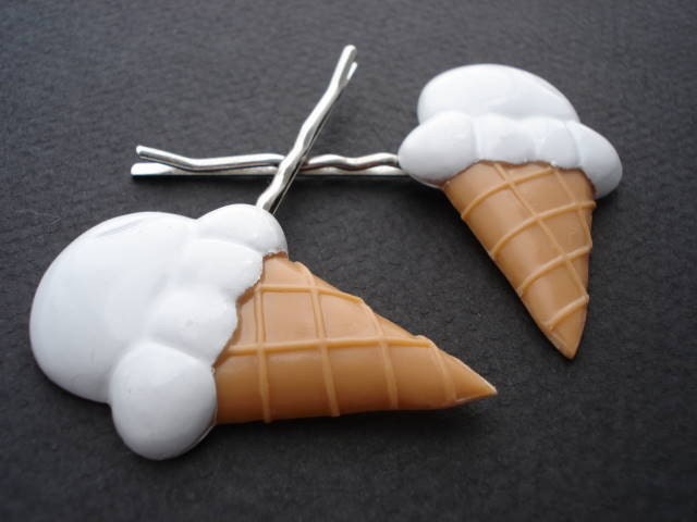 Ice Cream Hair Pins