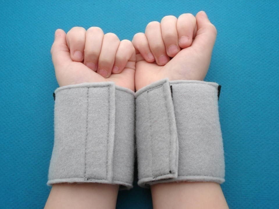 Lightning Bolt Superhero Cuffs