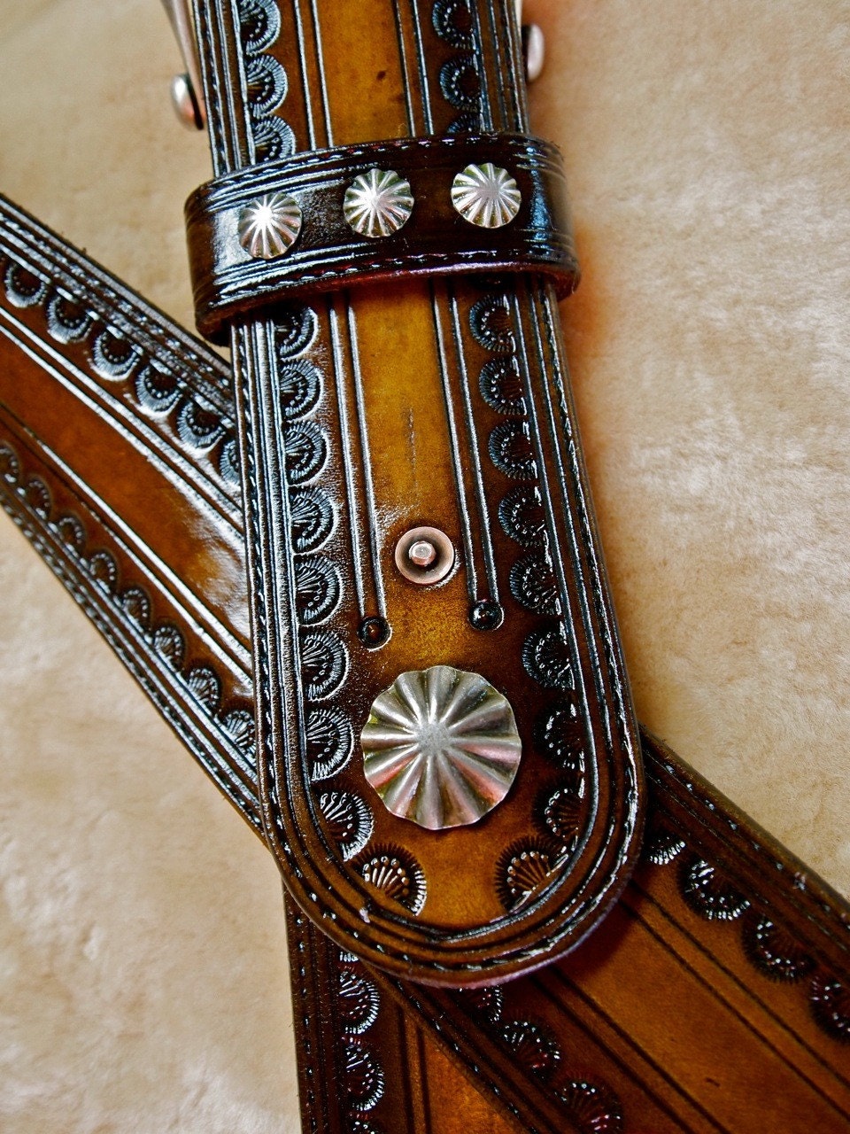 Matara, handmade strap Leather guitar straps, Hand