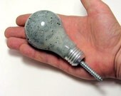 Concrete Lightbulb Wall Hook - Mortar Mix