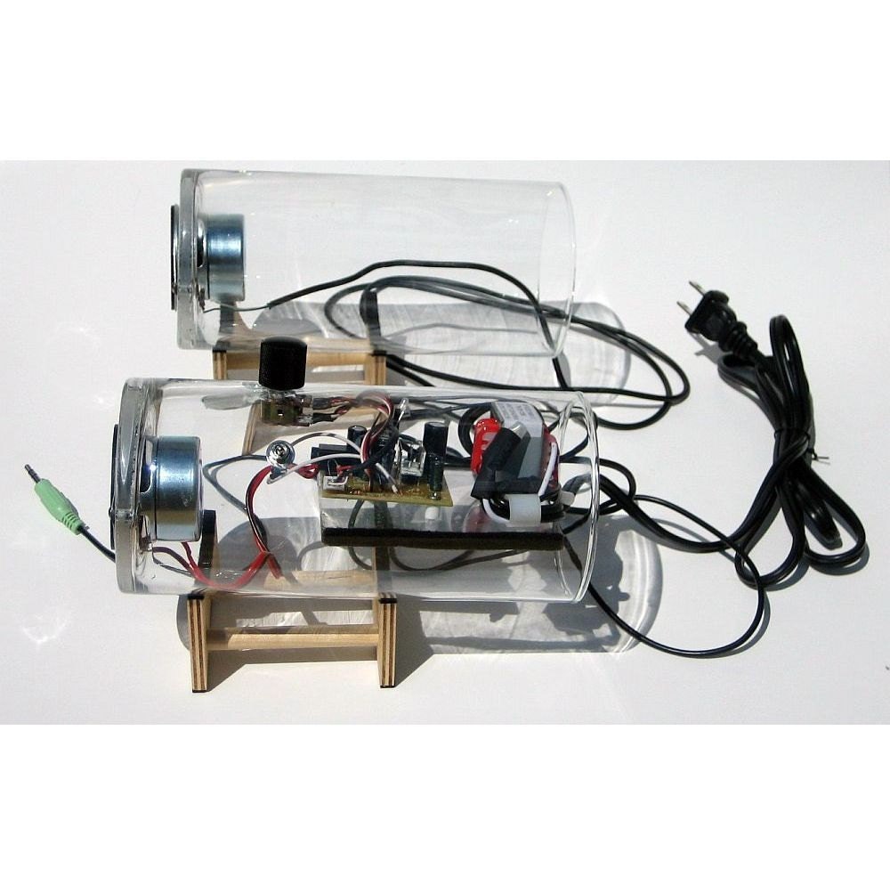 Glass Speakers for your Computer, iPhone or MP3 player