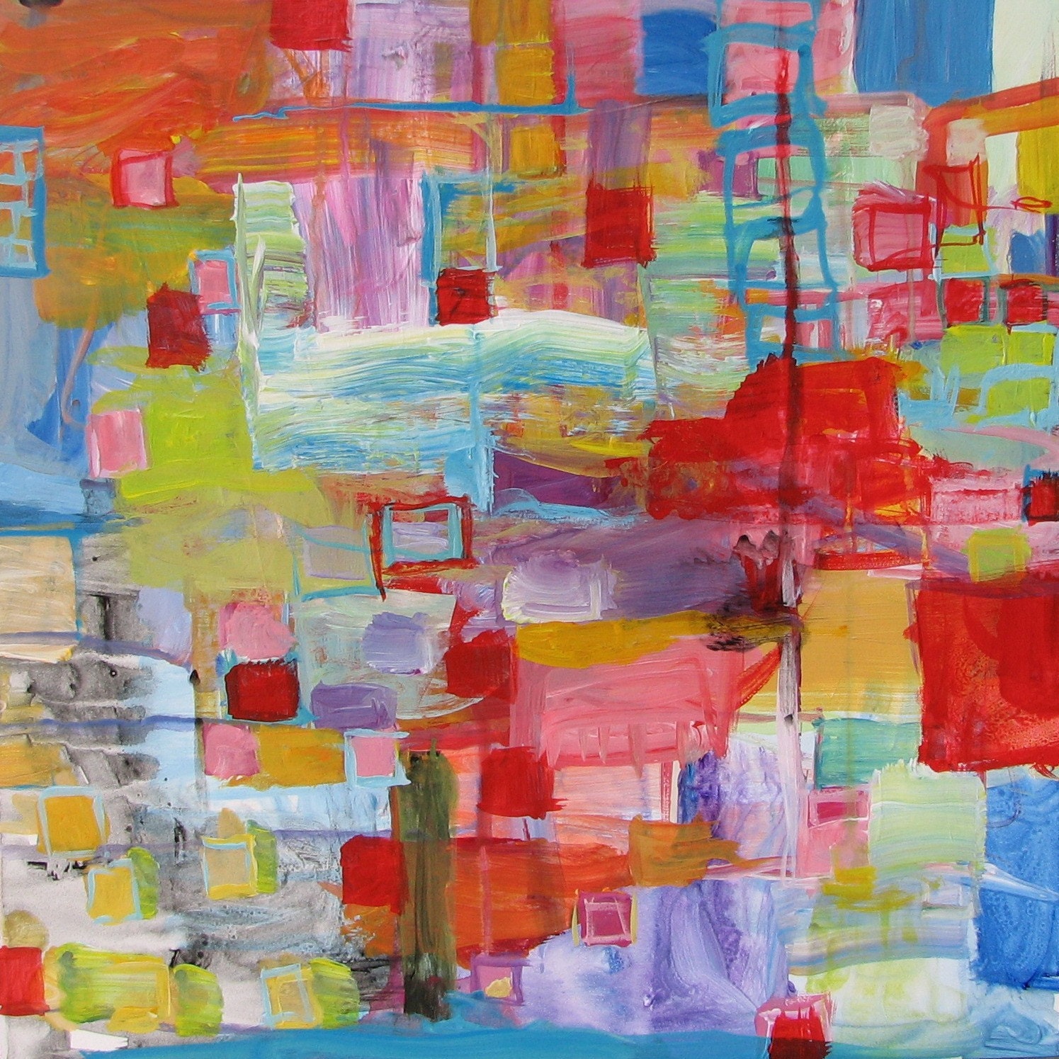Extending    ORIGINAL PAINTING