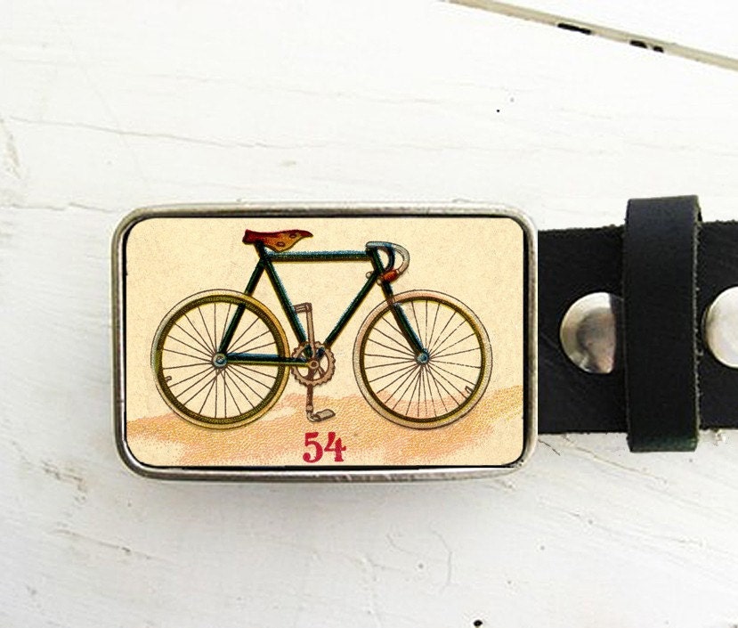 Belt Buckle Vintage Bicycle, Belt Buckle As seen in Bicycling Magazine, gift under 30