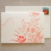 Birthday Flowers Letterpress card