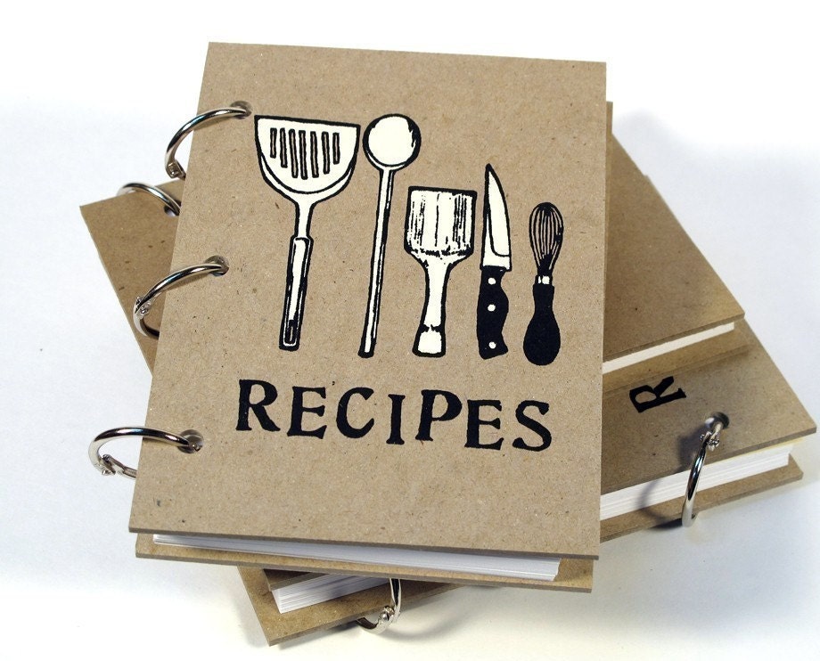 Blank Recipe Book (4in x 6in)
