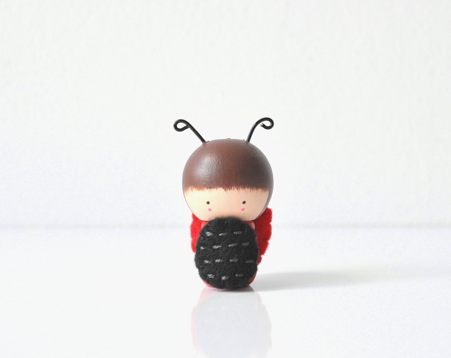 Miss Ladybug -  Wooden Friend
