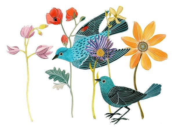 Blue Birds