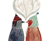 Lovebirds Print