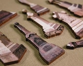 Abandoned Graveyard   Victorian Tombstones   Wooden Halloween Grave Markers