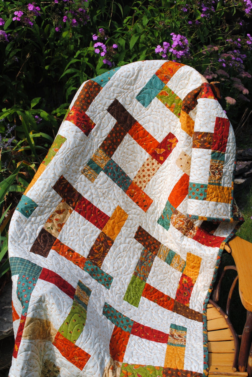 quilt PATTERN baby to king.... Charm Squares, Layer Cake, Jelly Roll or Fat Quarters ...Tea Party