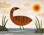 Wading Goose