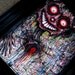 Still Drowning In My Own Bullshit - Original Drawing - Dark Art Horror Heart Blood Red Creature Monster Surreal Abstract Alien Zombie Gothic