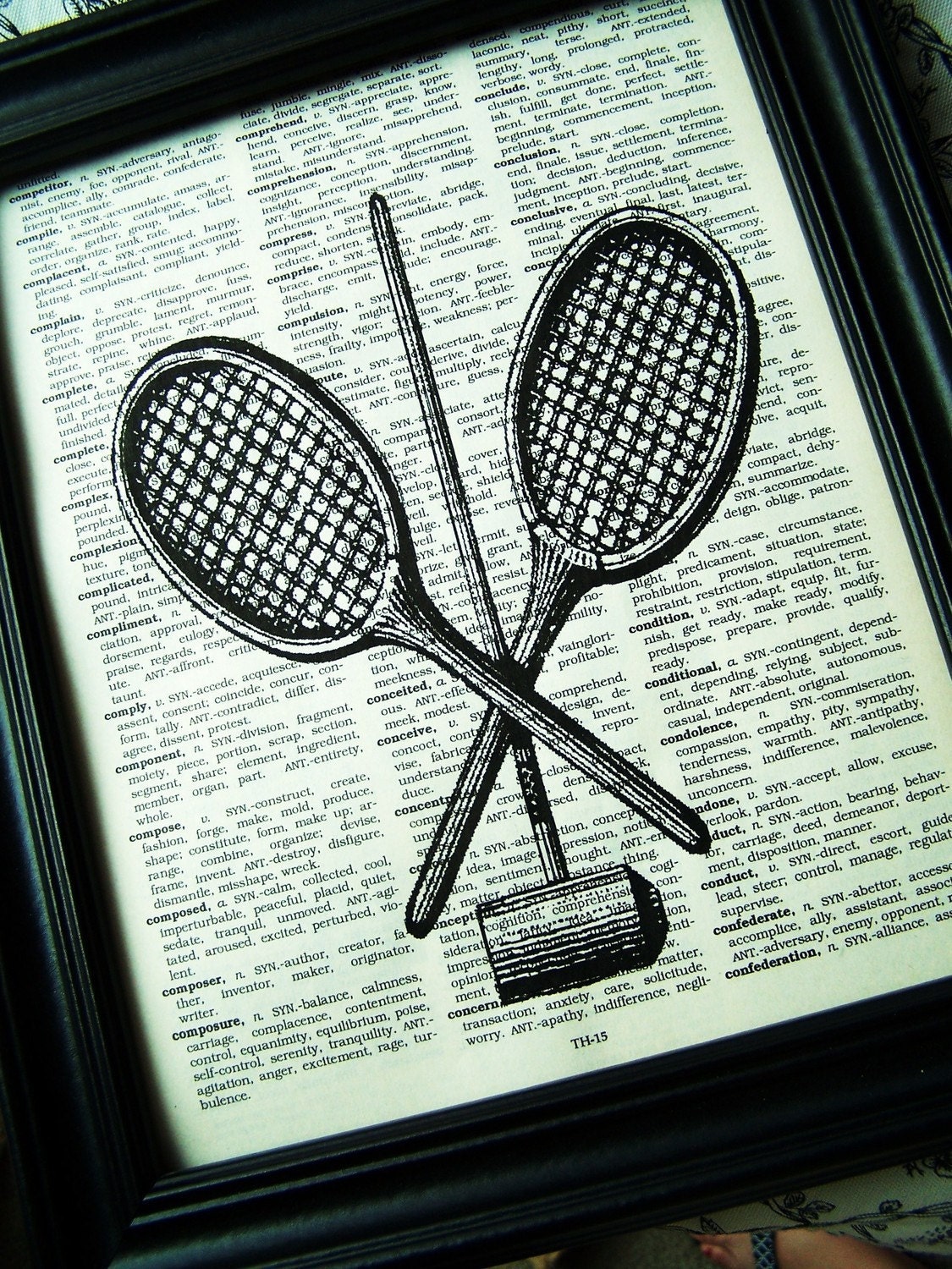 Tennis, Tennis Racket, Fathers Day, Crouquet Mallet,Sports,Steampunk,Upcycled,