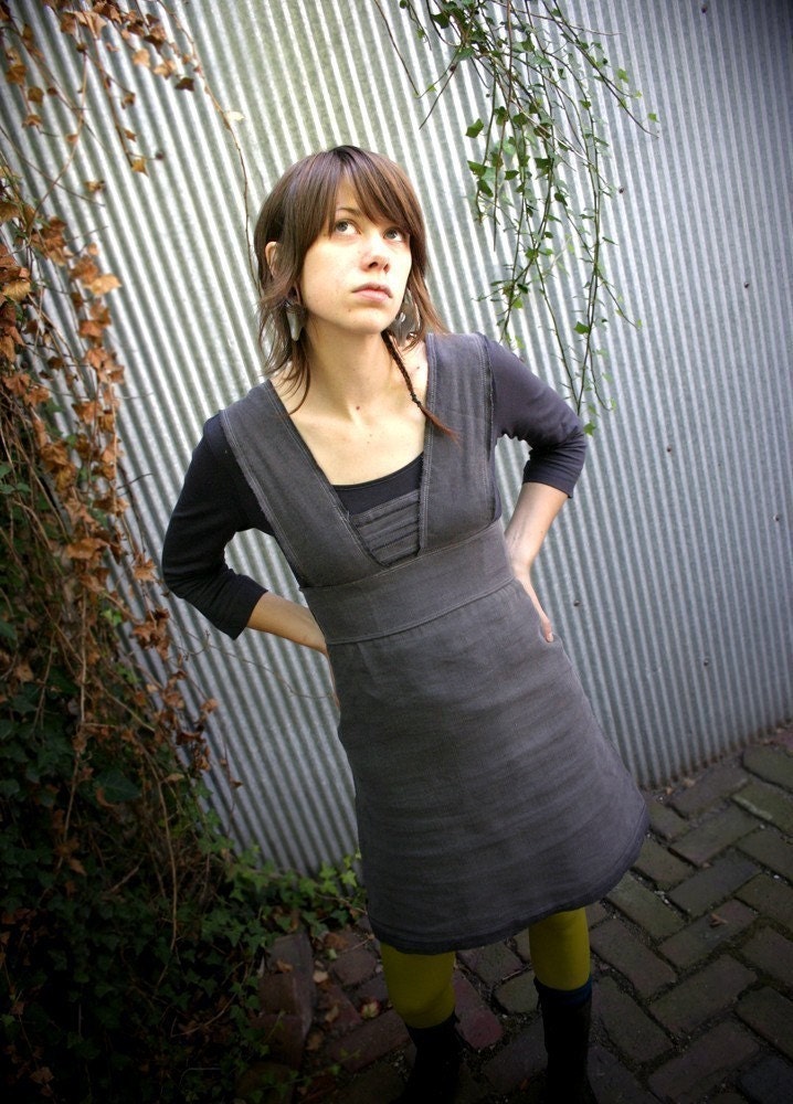 Vault Jumper-Gray Linen