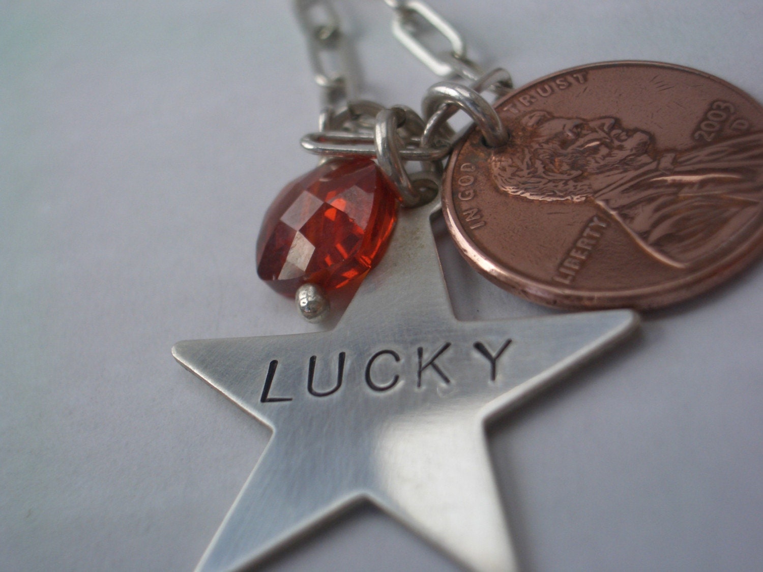 Lucky Charm Necklace by donnaodesigns