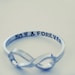 Custom Message Infinity Ring by donnaodesigns