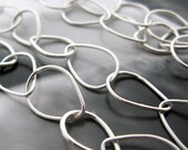 Raindrop Necklace, Sterling Silver