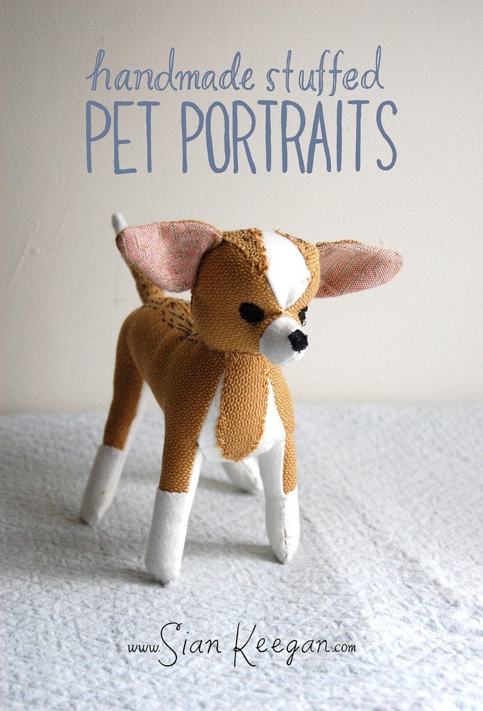 Stuffed Dog Portrait