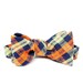 FORAGE sample sale. bow tie / orange & blue