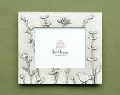 meadow bird picture frame- horizontal