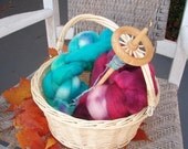 Unique, Spoked, Top Whorl Drop Spindle - The Little Joe