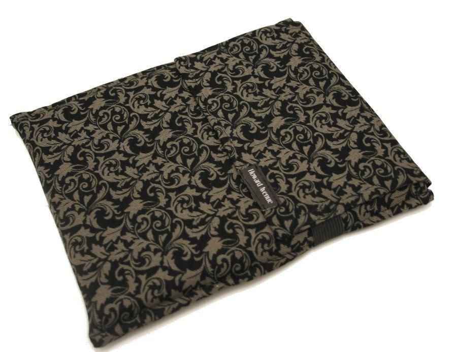 Apple iPad Sleeve, Padded, Case, Bag - Dark Khaki/Black